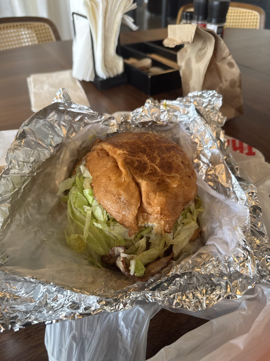 Torta from Taqueria Los Altos